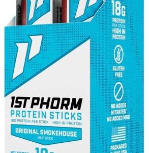 1st Phorm Protein Beef Sticks - Original Smokehouse 15 Sticks