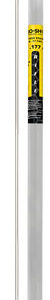 Pro Shot Stainless 1pc Airgun - Cleaning Rod 22.5" W-17cal Jag