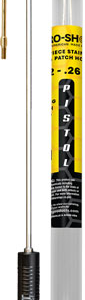 Pro Shot Stainless 1pc Pistol - Cleaning Rod 8" .22-.26 Cal