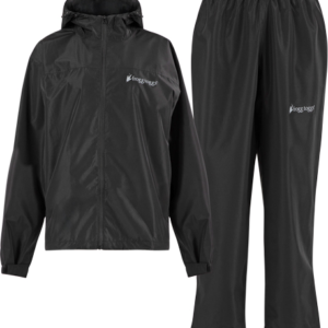 Frogg Toggs Women's Vapor Rain - Suit Black Lg-xl