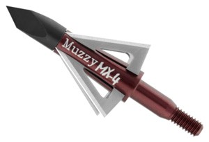 Muzzy Broadhead Mx4 4-blade - 100gr 1 1-8" Cut 3pk