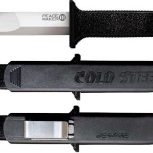 Cold Steel Peace Maker Iii 4" - Plain Edge Boot Knife W-sheath