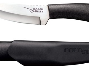 Cold Steel Roach Belly 4.5" - Plain Edge Blade W-sheath