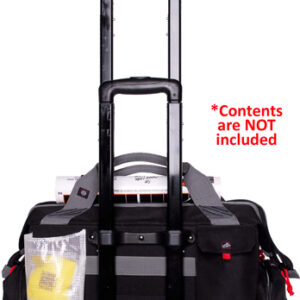 Gps Rolling Ragne Bag W- Tele- - Scoping Handle Black