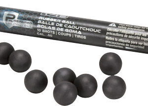 Umarex T4e P2p 50 Cal Rubber - Ball Black 10-pack