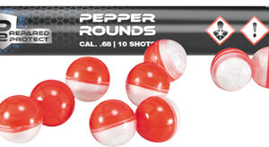 Umarex P2p Core Defense Pepper - Rounds .68cal Red-black 10ct