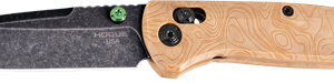 Hogue Mysto 3.4" Able Lck Fldr - Clip Point Maple Valley Wood