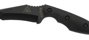 Ka-bar Tdi Hinderer Hell Fire - Knife 3.5625" W-sheath Black