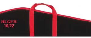 Allen Gun Case 40" Scoped - Ruger 10-22 Nylon Black-red