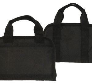 Toc Tactical Pistol Case - 11" Black W-magazine Pockets