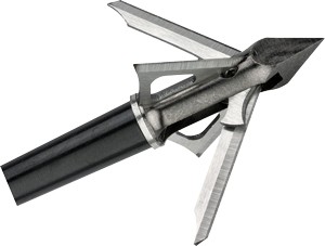 Muzzy Broadhead Trocar Hybrid - 100gr 4-blade 1 5-8" Cut 3pk