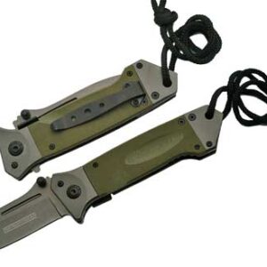 Szco Rite Edge 3.5" G10 Heavy - Assisted Folder Od Green Hndl