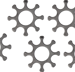 S&w 38 Super Moon Clips 8rd - 5 Pack