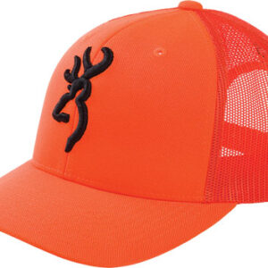 Browning Cap Proof Blazeorange - W-buckmark Mesh Back Mid Prfle