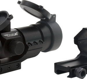 Bsa 1x30mm Red Dot Sight - 5-m.o.a. Dot Black Matte