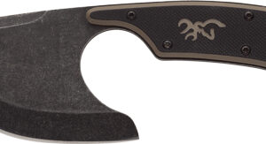 Browning Knife Cutoff Skinner - 2.5" Blade Black W-sheath*