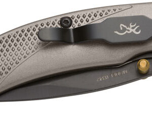 Browning Knife Prism Iii Fldng - Hunter 2.38" Blk-carbon Gray