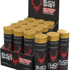 Bucked Up 2oz Energy Shots - Blood Raz 2-12 Packs