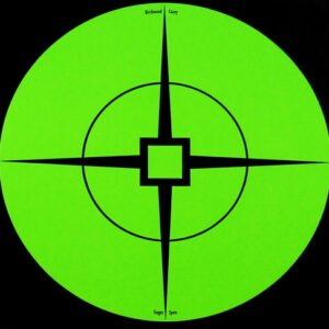 B-c Target Spots 6" Target - 10 Targets Green