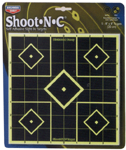 B-c Target Shoot-n-c 8" - Sight-in 15 Targets