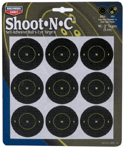 B-c Target Shoot-n-c 2" - Bull's-eye 108 Targets