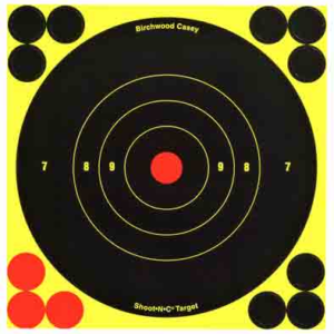 B-c Target Shoot-n-c 6" - Bull's-eye 12 Targets