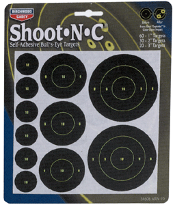 B-c Target Shoot-n-c Assorted - 1"-72 2"-36 3"-24