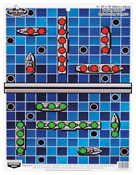 B-c Target Pregame 12"x18" - Battle At Sea 8 Targets