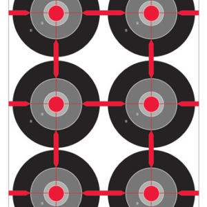 B-c Target Dirty Bird 12"x18" - Multiple Bull's-eye 8 Targets