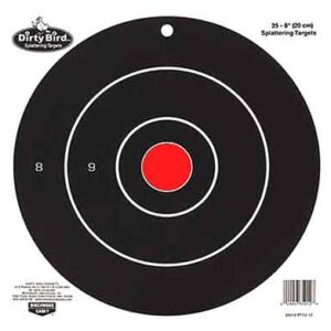 B-c Target Dirty Bird 8" - Bull's-eye 25 Targets