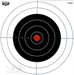 B-c Target Eze-scorer Paper - 12" Bull's-eye 13 Targets