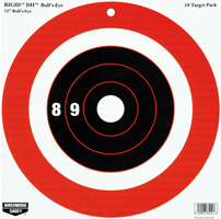 B-c Target Rigid Paper 12" - Bull's-eye Dh 10 Targets