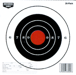 B-c Target Eze-scorer Paper 8" - Bull's-eye 26 Targets
