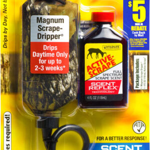 Wrc Deer Lure Active Scrape- - Scrape Dripper Combo 4fl Oz