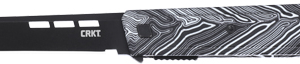 Crkt Zephyr 3.22" Plain Edge - White-black G10 Liner Lock