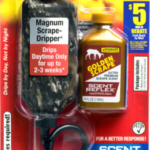 Wrc Deer Lure Golden Scrape- - Scrape Dripper Combo 4fl Oz