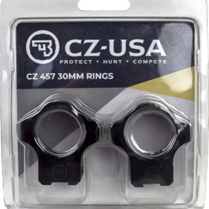 Cz 457 30mm Aluminum Scope - Rings 11mm Dovet Matte Black