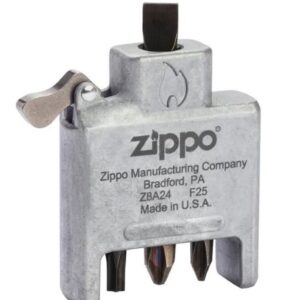 Zippo Bit Safe Screwdriver - Insert 3 Bits Usa Made