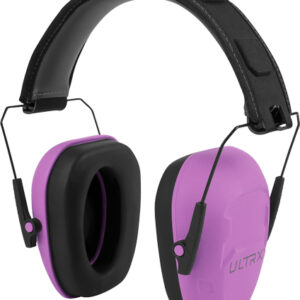 Ultrx Shield Passive Muff Slim - Adult Midnight Plum-black 23db