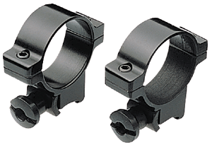 Burris Rings 3-8" Dovetail 1" - Medium Aluminum Gloss