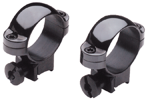 Burris Rings 3-8" Dovetail 1" - Medium Steel Gloss