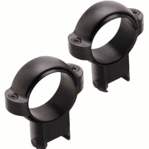 Burris Zee Rings 1" High - Steel Gloss