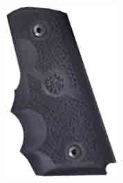 Hogue Grip Colt Officer's Acp - Wraparound W-finger Grooves