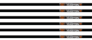 Easton Xbow Bolt 9mm Carbon - 20" W-3" Vanes Half Moon 6-pk