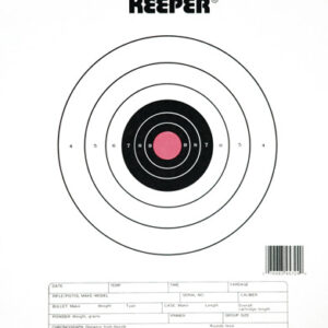 Champion Scorekeeper 50 Ft - Pistol Slowfire Org-blk 12-pk