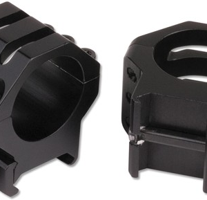 Weaver Rings 6-hole Tactical - 1" High Matte .400"