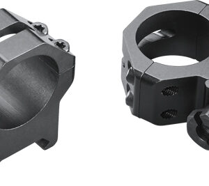 Weaver Rings 4-hole Tactical - 1" High Matte