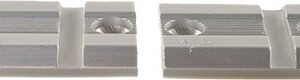 Weaver Base Top Mount #418s - 1pc Cva Rnd Rec-tradit Silver