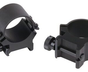Weaver Rings Detachable Top - Mount Sure-grip 1" High Black