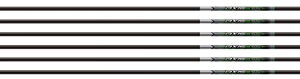 Easton Axis 5mm 300 W- Halfout - 6-pack W- 2" Blazer Vanes